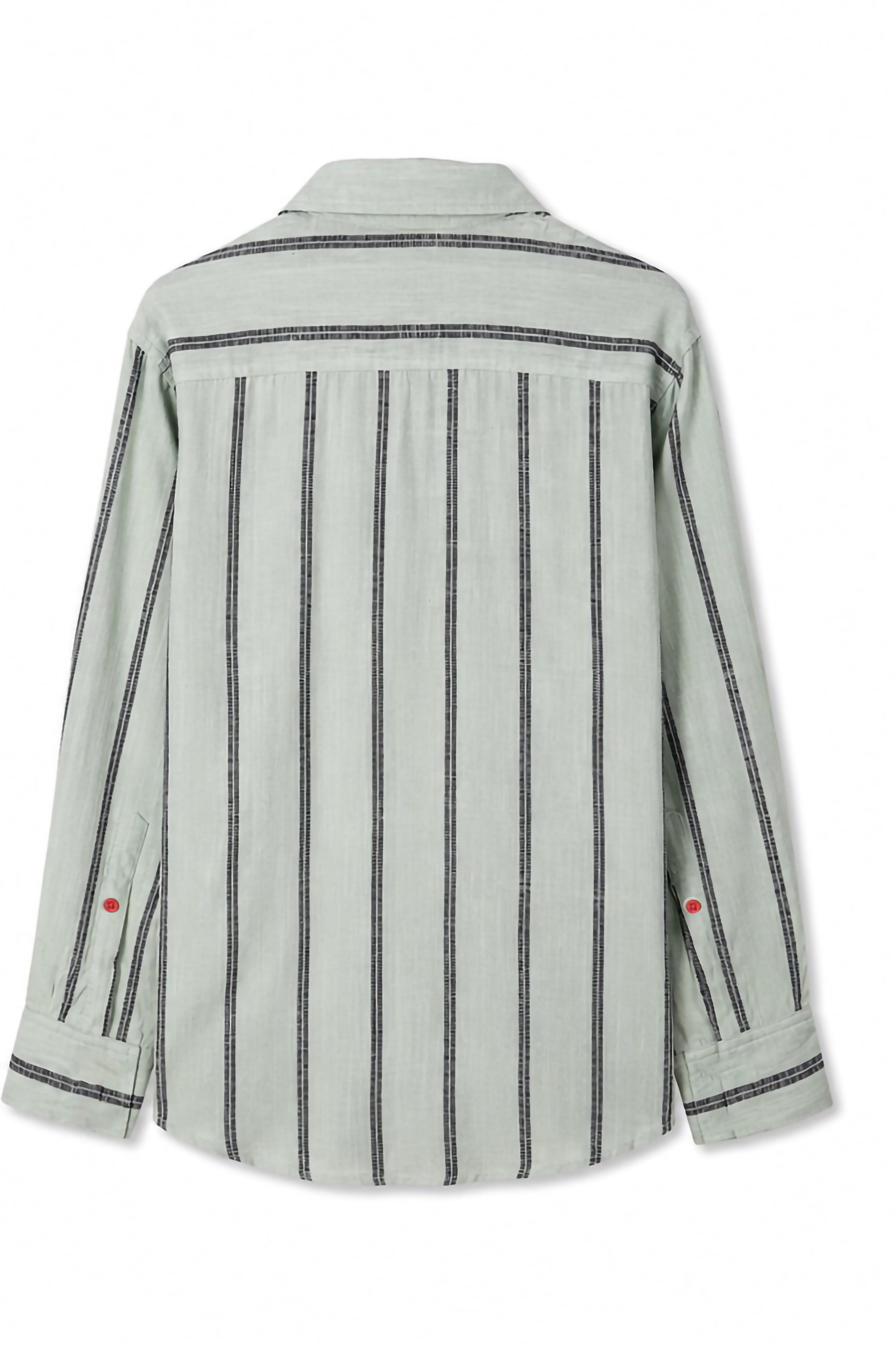 PAHUNN Tides Koi Striped Shirt