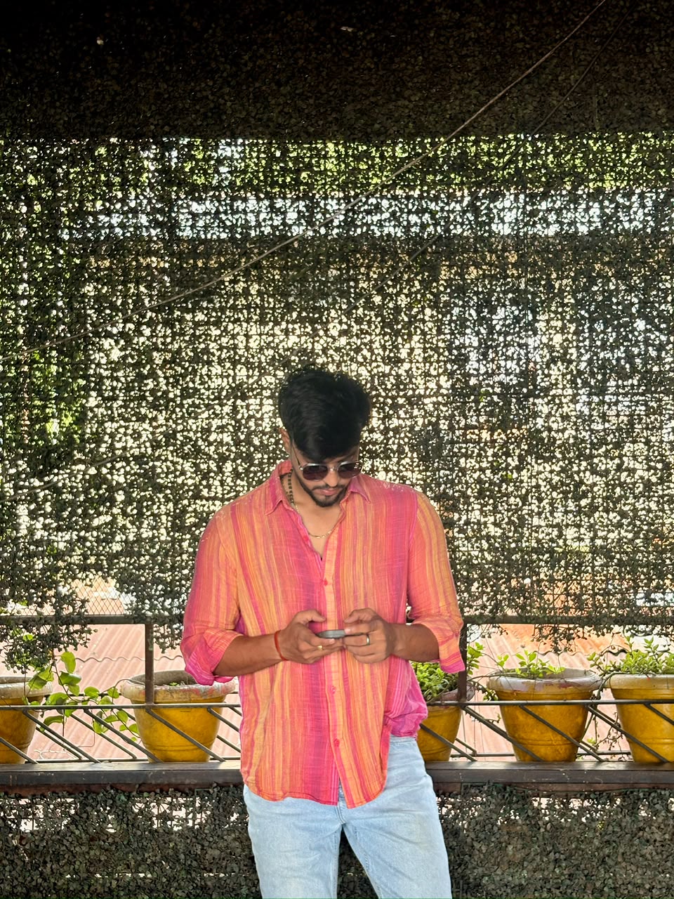 PAHUNN Sunset Muse Striped Shirt