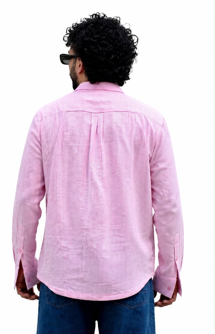 PAHUNN Blossom Striped Shirt