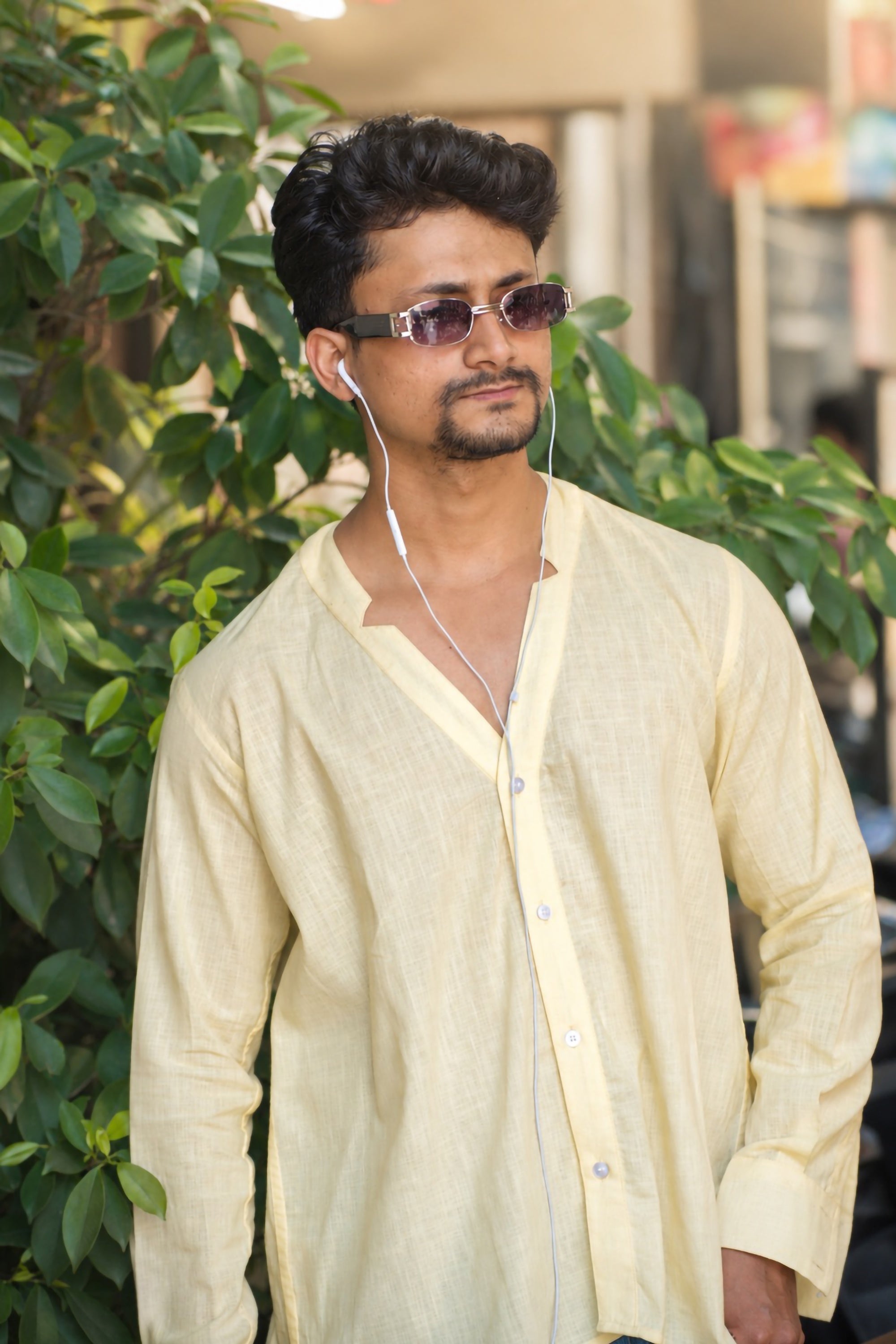 PAHUNN First Light Linen Resort Shirt